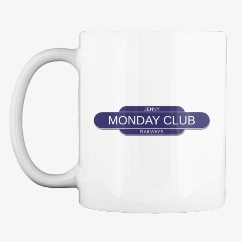 Monday Club Mug (Dark Blue)