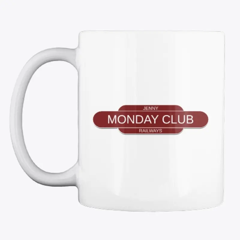 Monday Club Mug (Maroon)